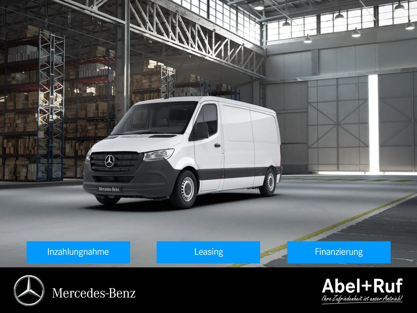 Mercedes-Benz Sprinter 211 CDI Kasten Standard MBUX+Kamera+DAB Blanc - 1