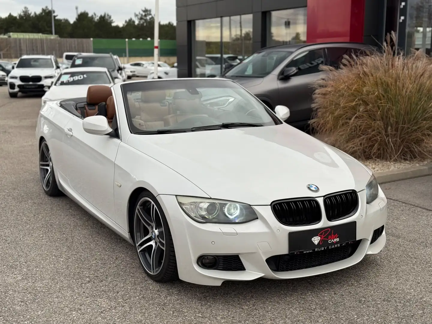 BMW 330 3er Cabrio- 330d M Sportpaket Weiß - 1
