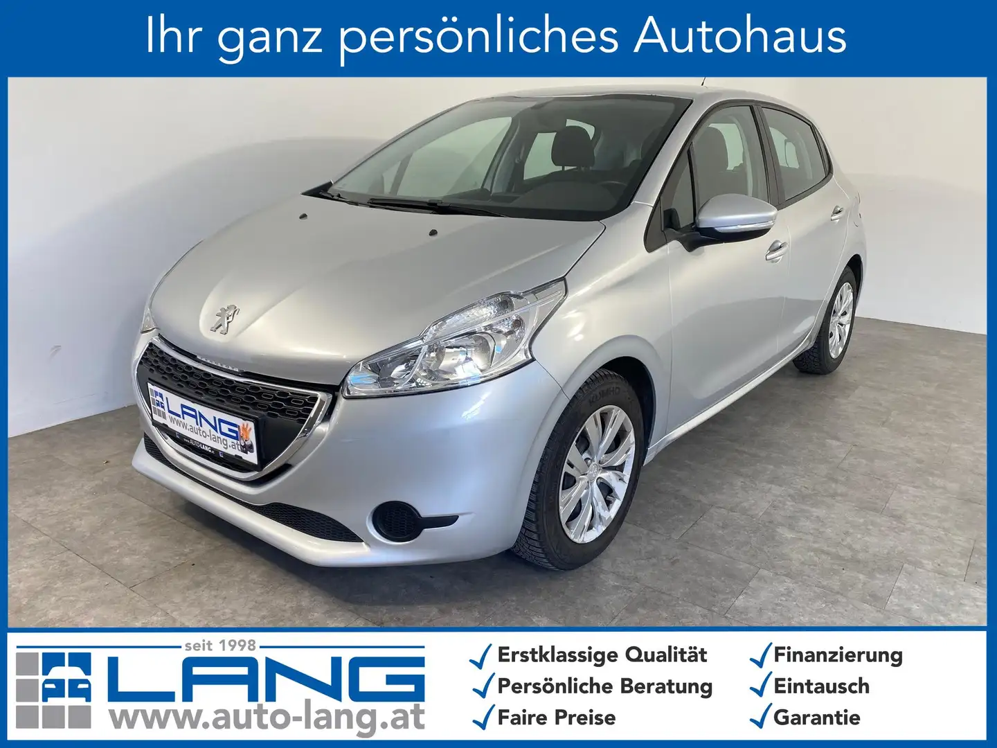 Peugeot 208 1.4 HDi 68 FAP Active 50 kW (68 PS), Schalt. 5-... Grau - 1
