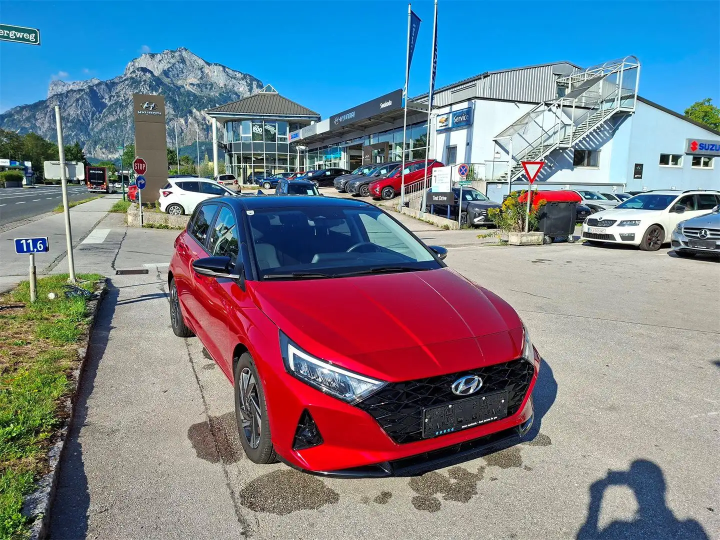 Hyundai i20 (BC3) Trendline 1,0 T-GDi b1bt1-P3/4 Rot - 2