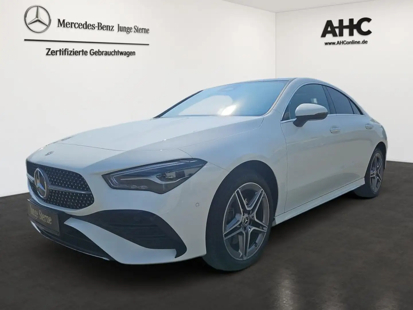 Mercedes-Benz CLA 250 e Coupé AMG AHK Totwi. Pano KeyLess SHZ Weiß - 1