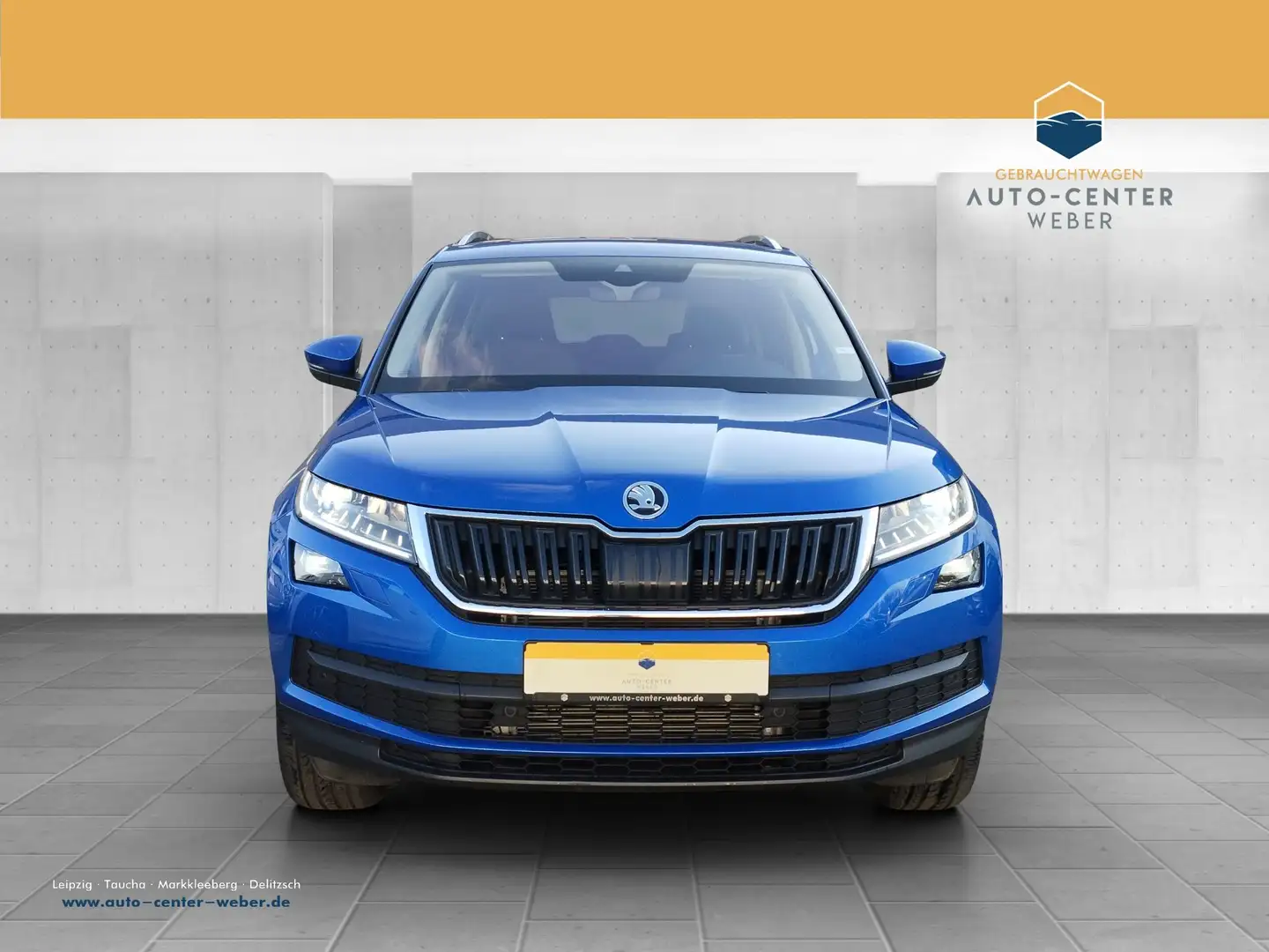 Skoda Kodiaq 1.5 TSI Drive 4xSHZ*ACC*AHK*Fernlichtass. Blau - 2