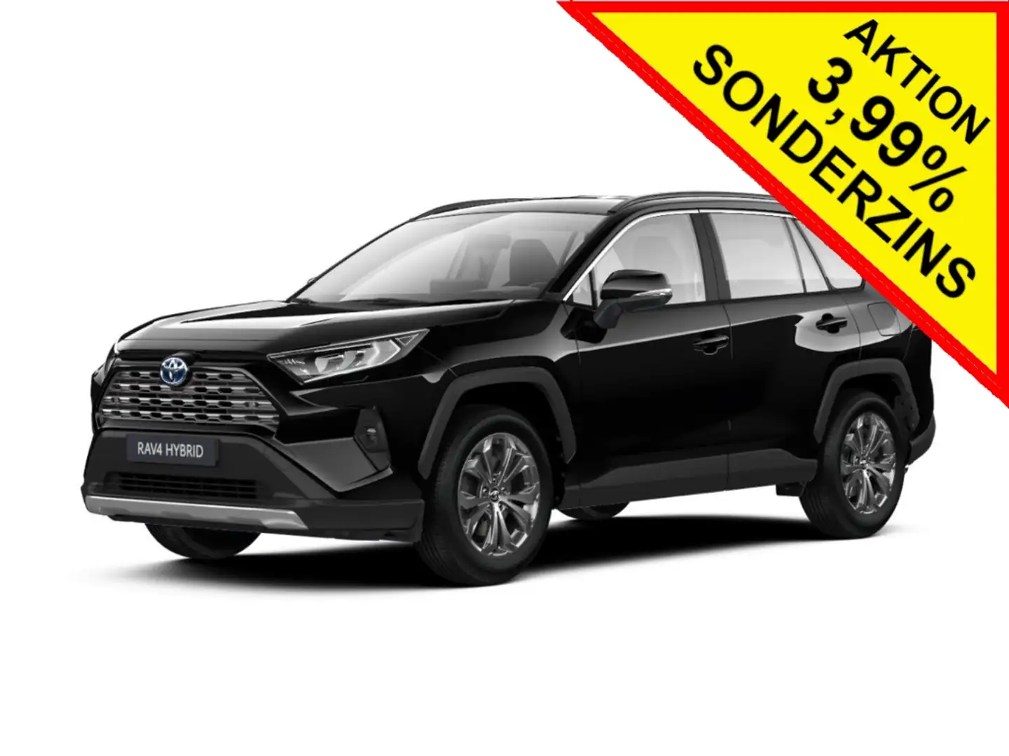 Toyota RAV 4 HYBRID+TEAM-D+TEC-PAKET+CARPLAY+SOFORT Schwarz - 1
