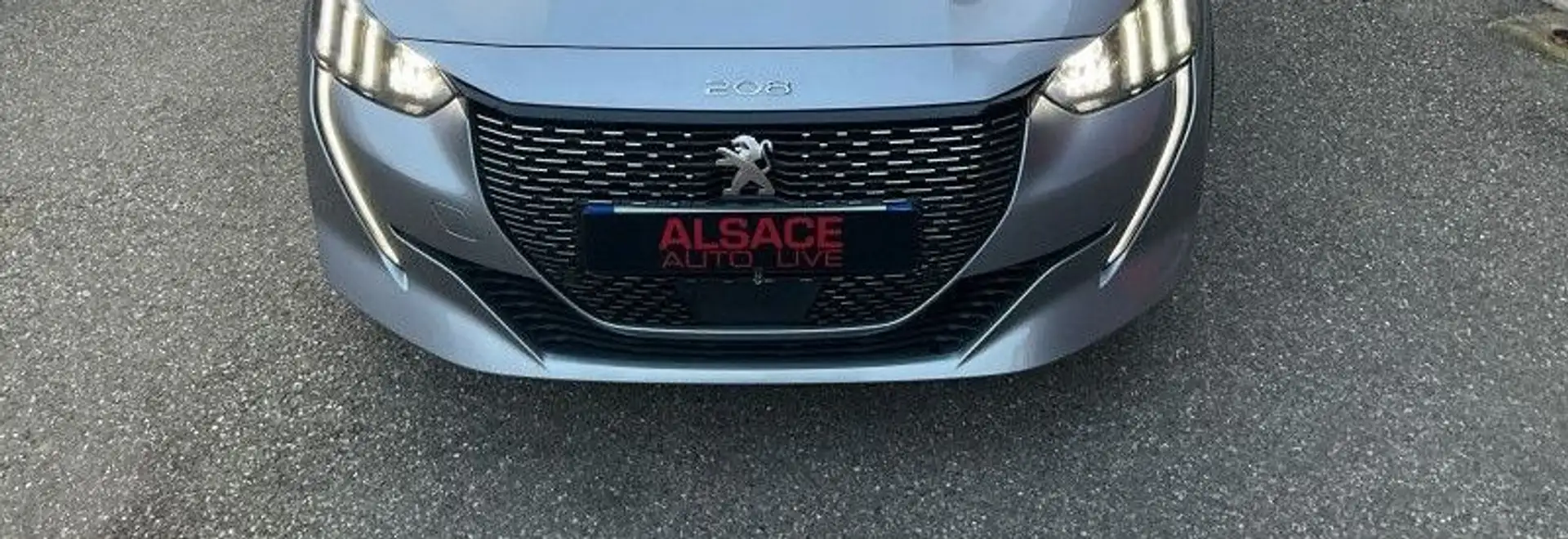 Peugeot 208 1.2 PURETECH 100CH S&S GT LINE Gris - 2