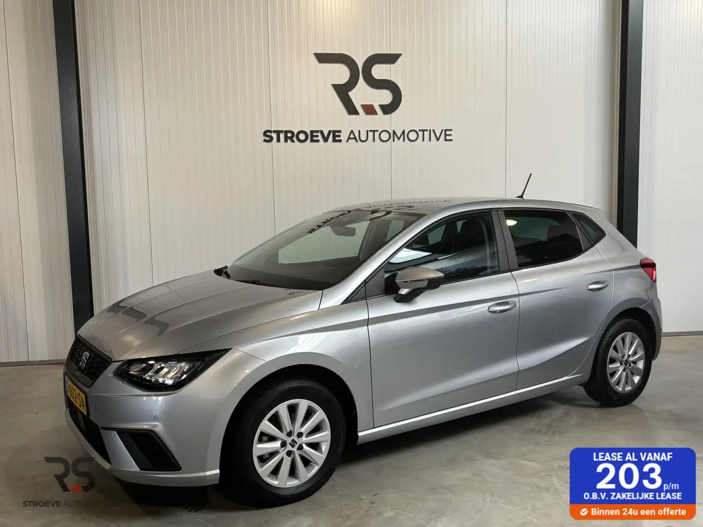 SEAT Ibiza Style Buss. Connect | Navi | CarPlay | Virtual | P Zilver - 1
