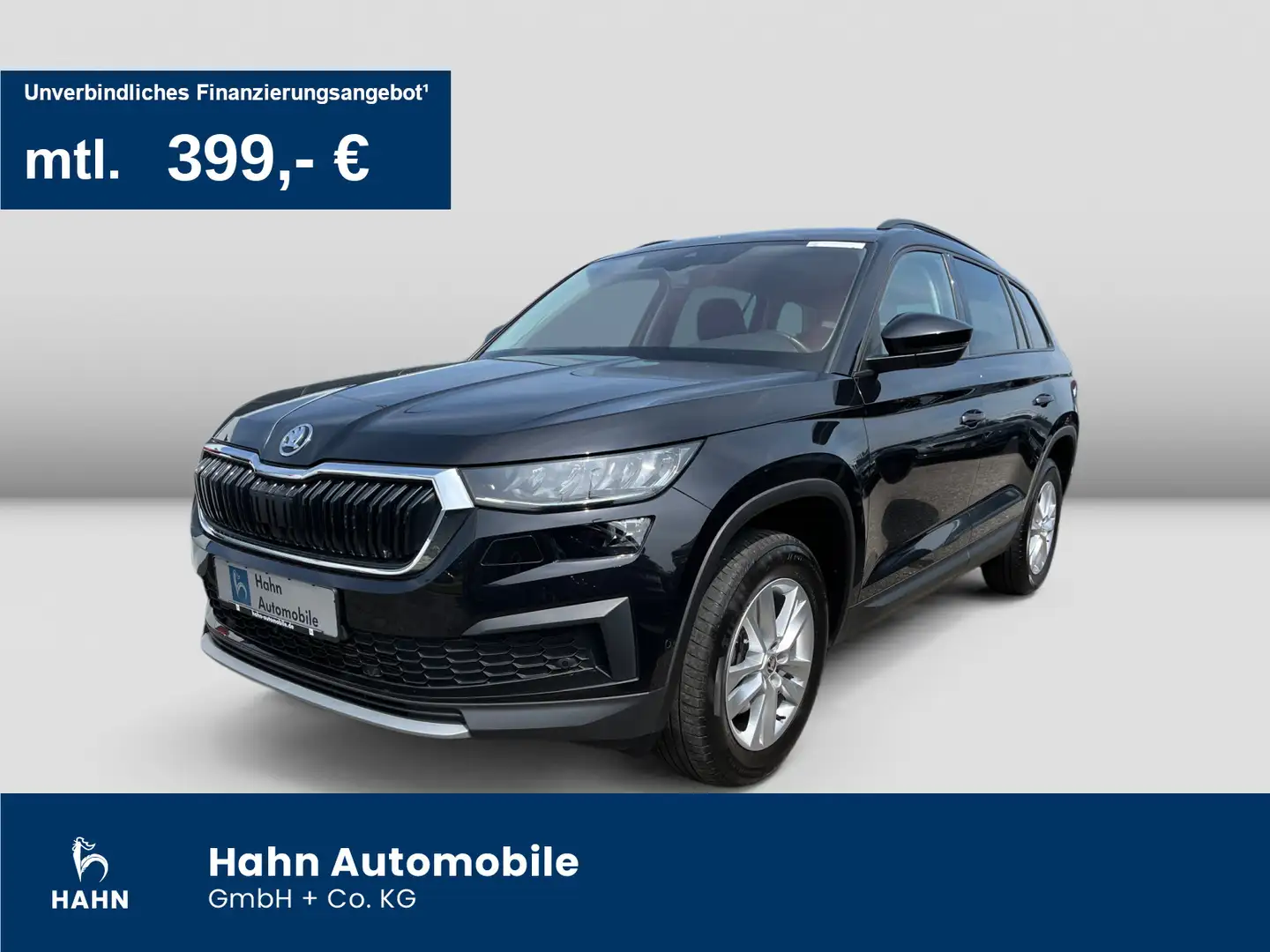 Skoda Kodiaq 2.0TDI DSG Ambition ACC AHK LED Navi Pano Schwarz - 1