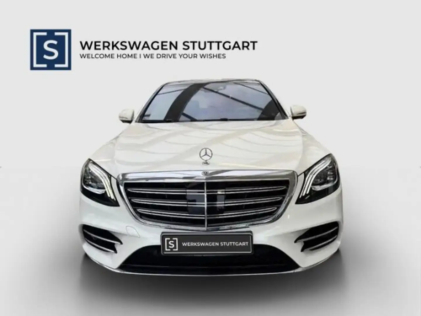 Mercedes-Benz S 560 S 560 e lang AMG Line COMAND APS Pano.-Dach/Klima Weiß - 2