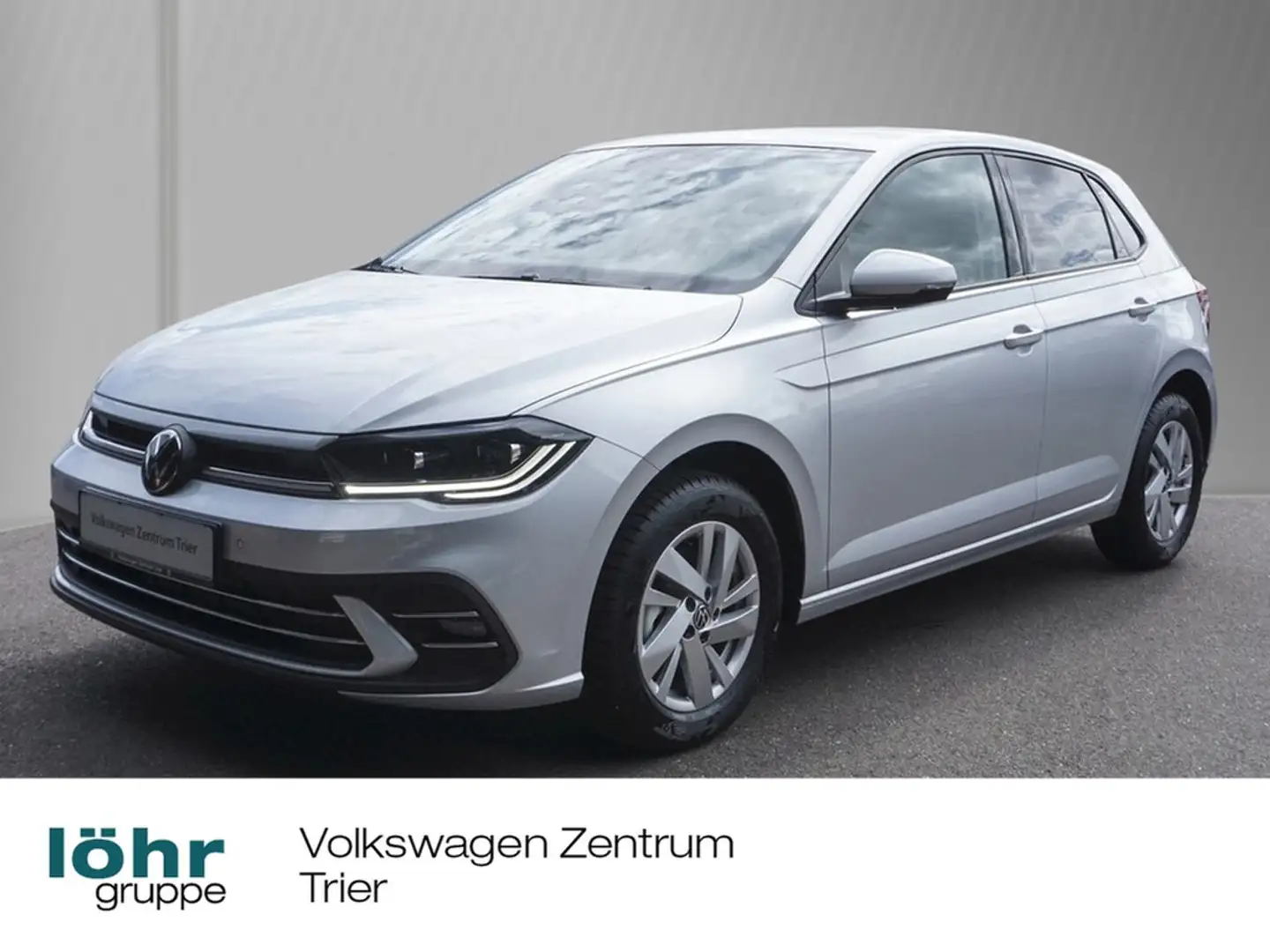 Volkswagen Polo 1.0 TSI DSG Style Navi, Rear View Silber - 1