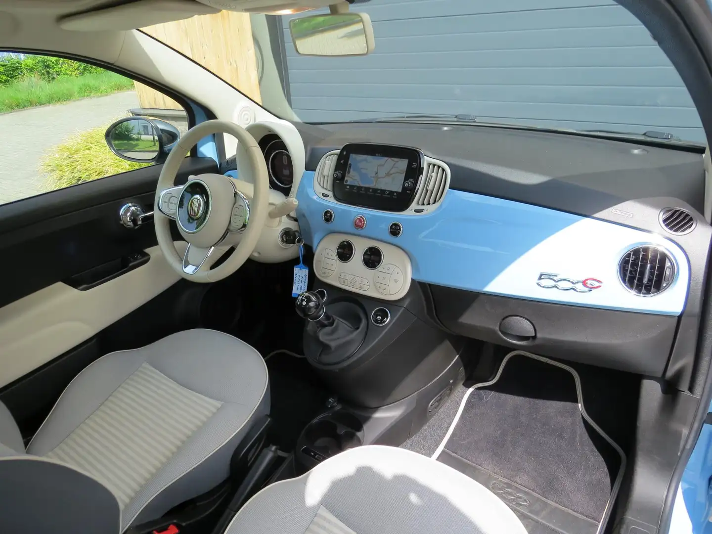 Fiat 500C 1.2 Spiaggina 58 *Limited edition *Carplay *cruise Blau - 2