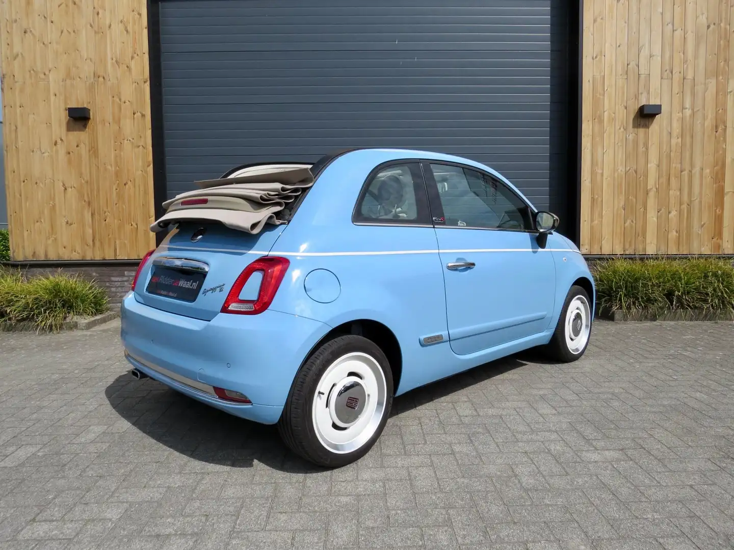 Fiat 500C 1.2 Spiaggina 58 *Limited edition *Carplay *cruise Blau - 1
