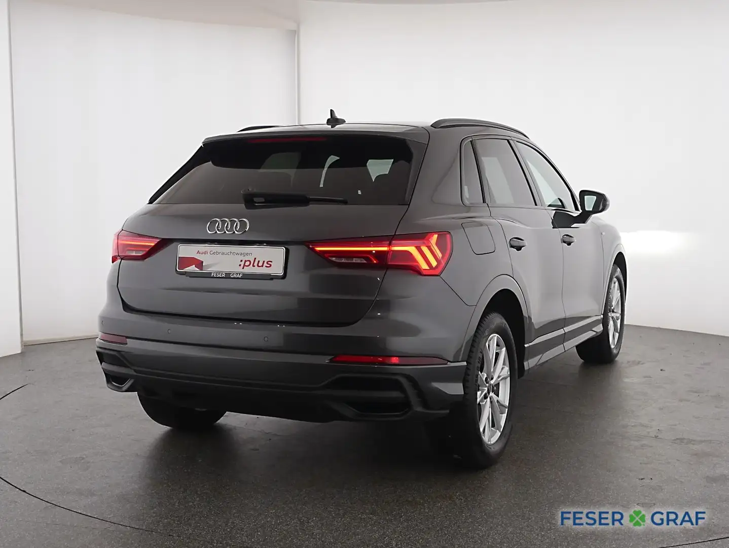 Audi Q3 S line 35 TFSI S tronic LED/ Navi Plus/ Rückfahrka Gris - 2