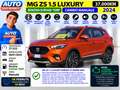MG ZS 1.5 EURO6D LUXURY CAMERA 360°/CARPLAY/FULL LED/PELLE Naranja - thumbnail 1
