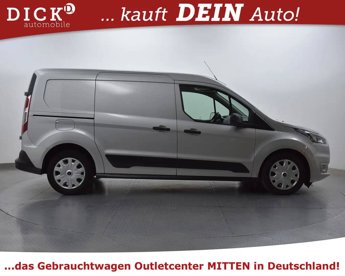 Ford Transit Connect Transit Conn 1.5d Lang Trend KLIMA+PDC+TEMP+MFL Silber - 1