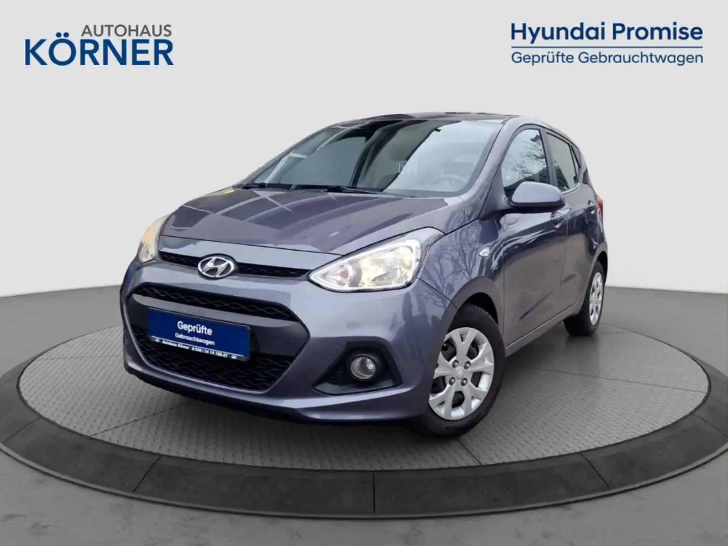 Hyundai i10 TREND 1.2 *SITZHZG*TEMPOMAT*KLIMA* Gris - 2