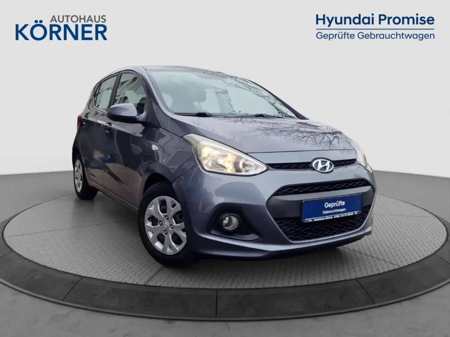 Hyundai i10 TREND 1.2 *SITZHZG*TEMPOMAT*KLIMA* Gris - 1