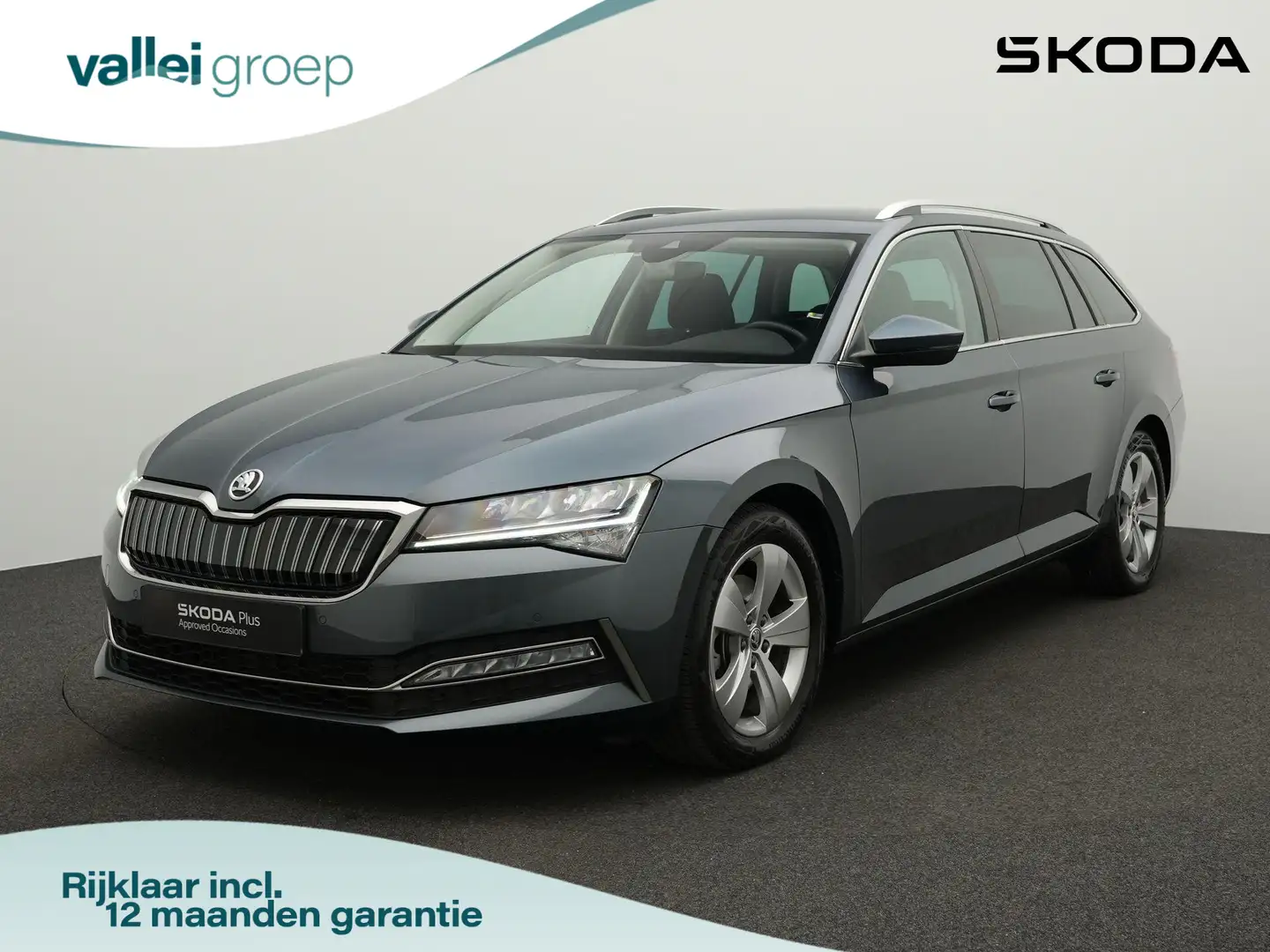 Skoda Superb Combi 1.4 TSI 218 pk DSG iV Business Edition | Ach Grijs - 1