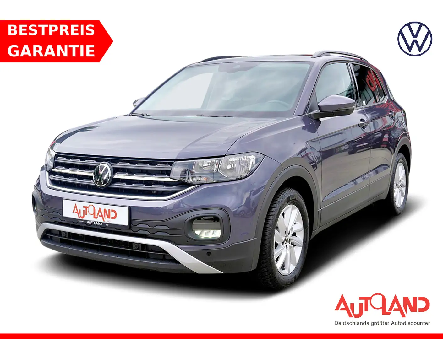 Volkswagen T-Cross 1.0 TSI ACC Sitzheizung AppConnect Gris - 1