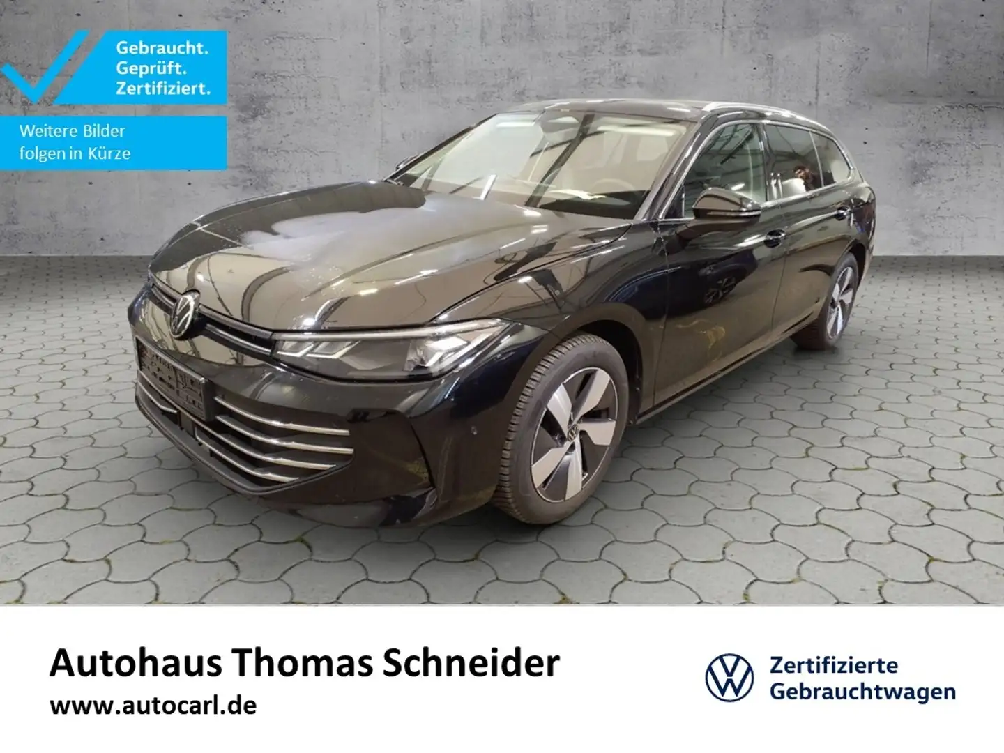 Volkswagen Passat Variant Business 1.5 eTSI DSG IQ-Drive/NAV KLIMA LED NAVI Nero - 1