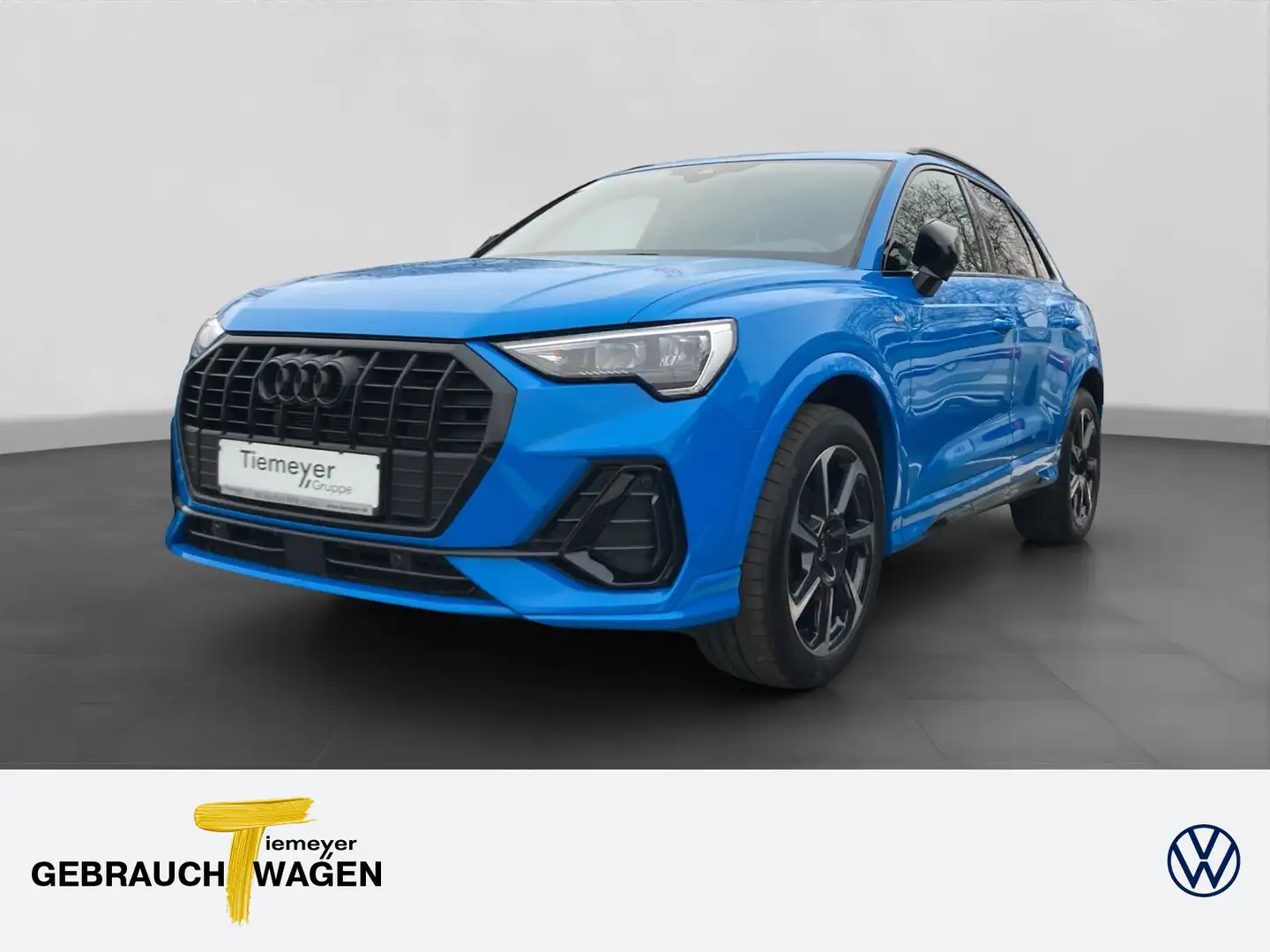 Audi Q3 2.0 TDI S LINE LM19 AHK NAVI+ KAMERA Blau - 1