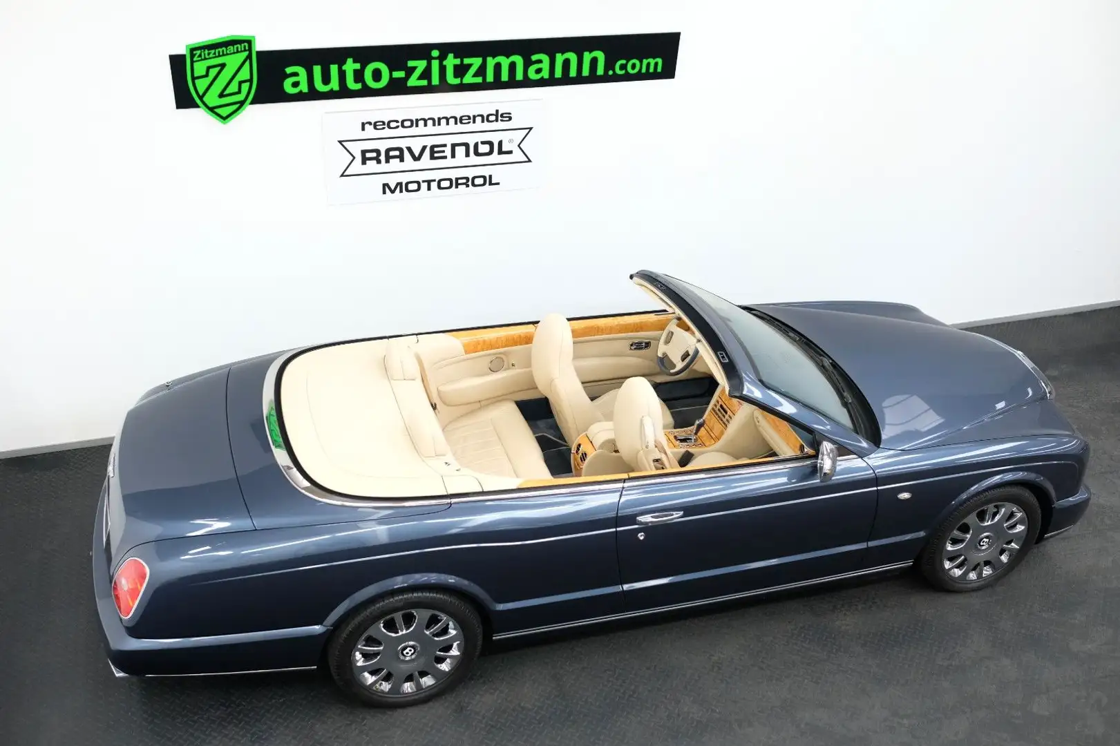 Bentley Azure /MATRIX GRILL/CHROM/KAMERA Blau - 1