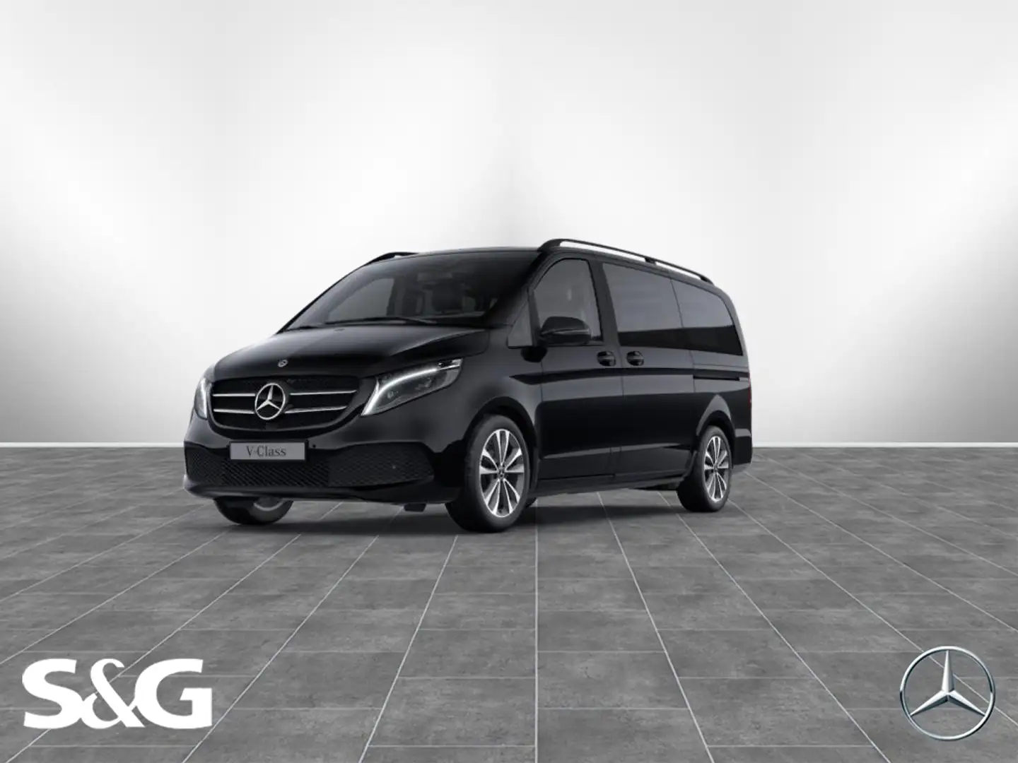 Mercedes-Benz V 250 d EDITION Lang DISTRONIC NIGHT PAKET MBUX Zwart - 1