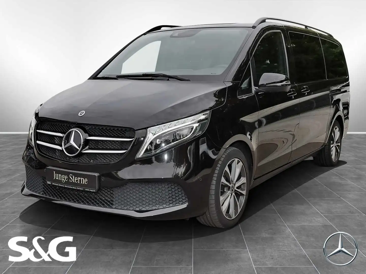 Mercedes-Benz V 250 d EDITION Lang DISTRONIC NIGHT PAKET MBUX Чёрный - 1