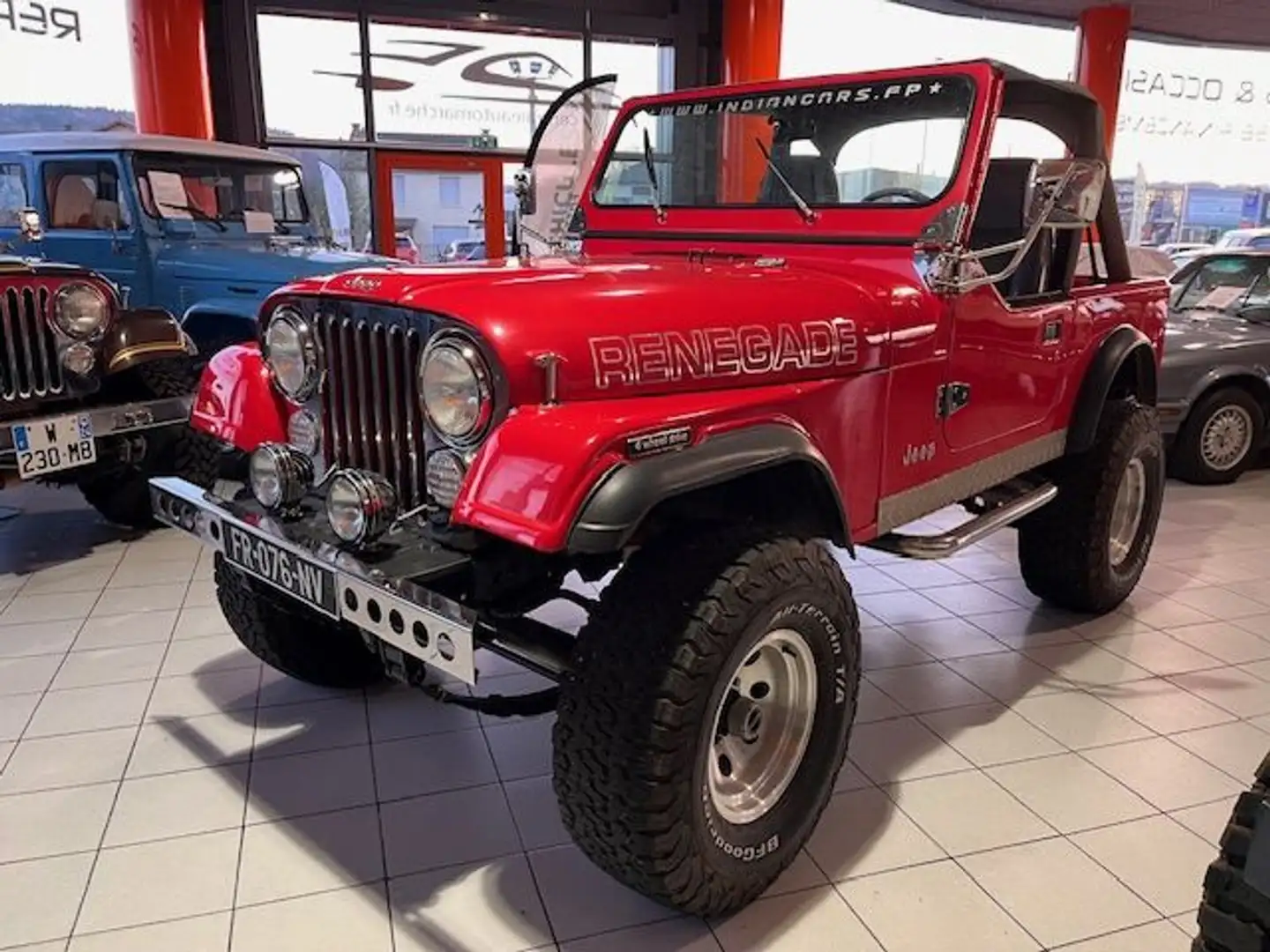 Jeep CJ-7 CJ 7 4.2L ROUGE 1984 Roşu - 1