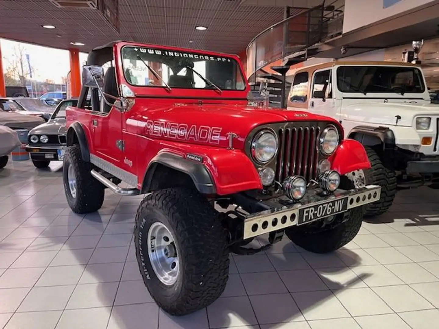 Jeep CJ-7 CJ 7 4.2L ROUGE 1984 Roşu - 2