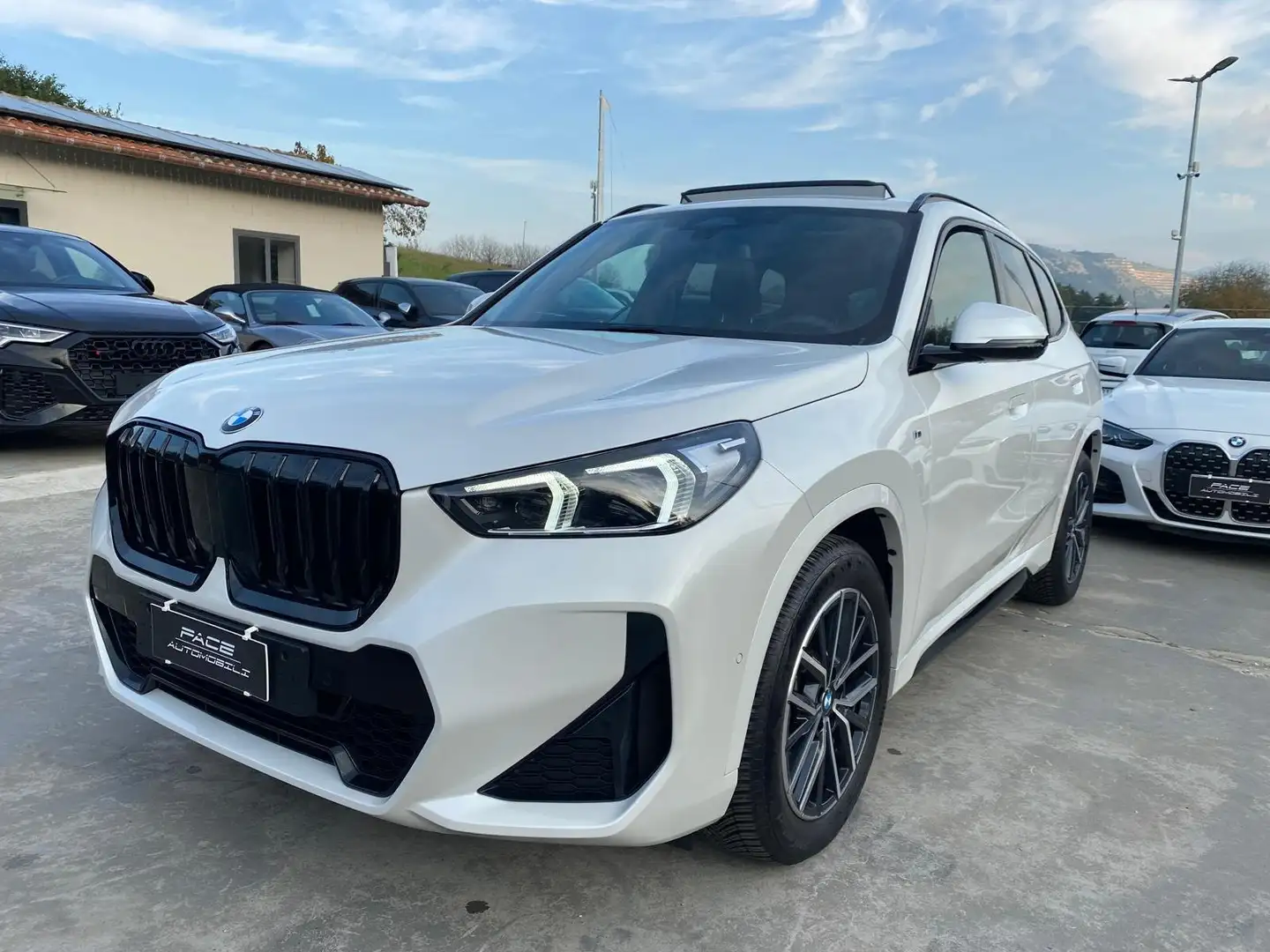 BMW X1 S DRIVE 18D M SPORT MSPORT M-SPORT TETTO ACC Bianco - 2