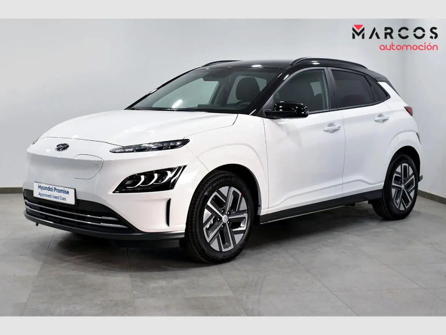 Hyundai KONA EV Tecno 2C 150kW Weiß - 1