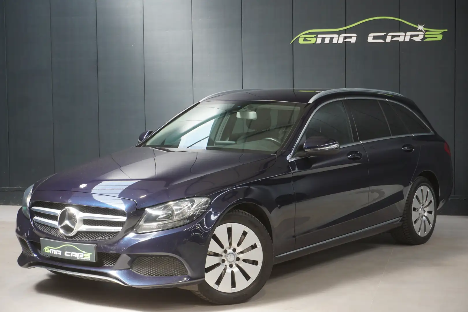 Mercedes-Benz C 350 e Plug in Hybride Automaat-Navi-Cam-Garantie Blauw - 1