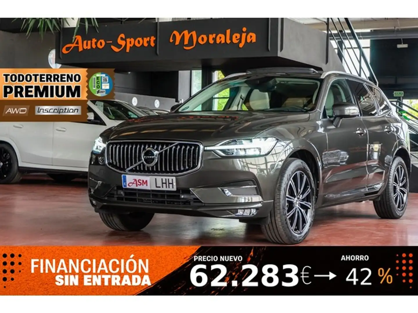 Volvo XC60 B4 Inscription AWD Aut. Gris - 1