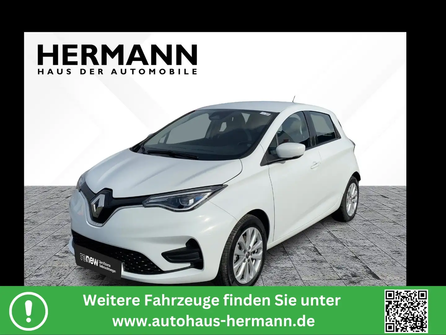 Renault ZOE R135/Z.E. 50 (Kauf-Batterie) Experience LED Weiß - 1
