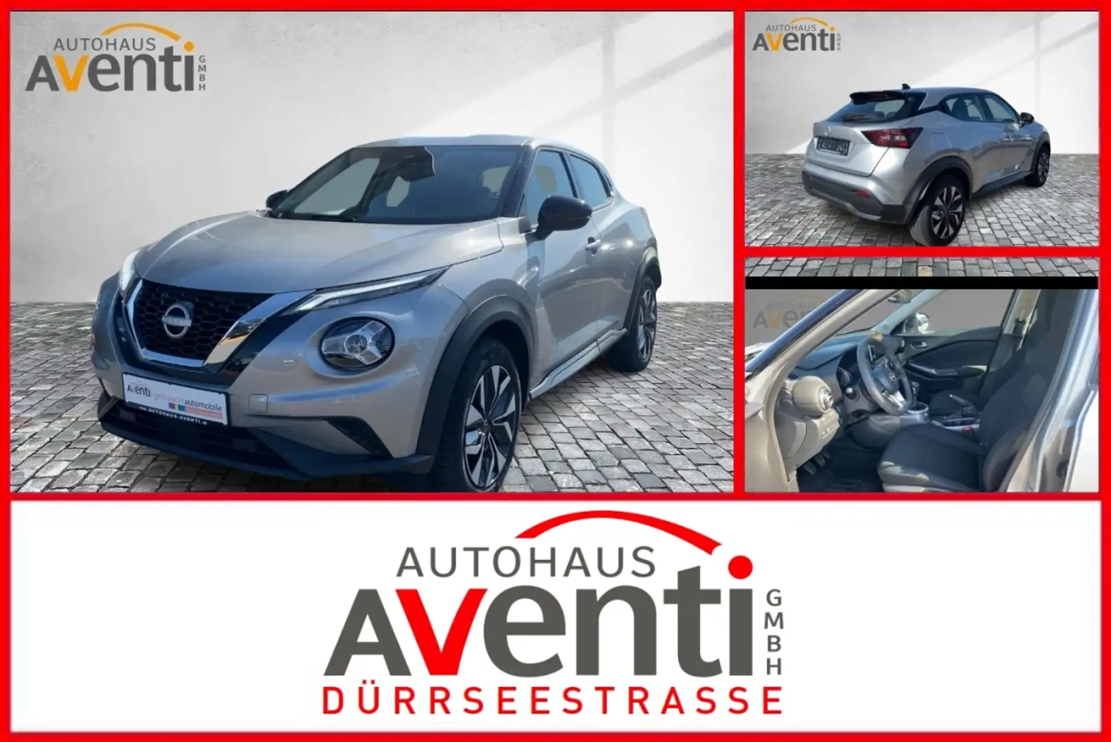 Nissan Juke Acenta *Lane Asssist*LED*Kamera*Apple*PDC* Silber - 1