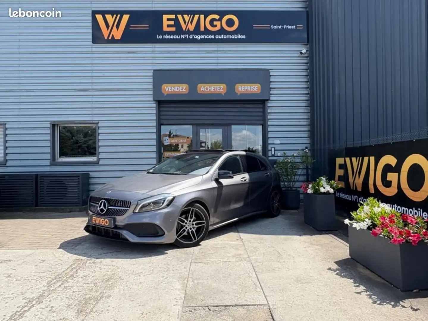 Mercedes-Benz A 180 Mercedes 1.5 180 CDI 110 FASCINATION 7G-DCT BVA Gris - 1