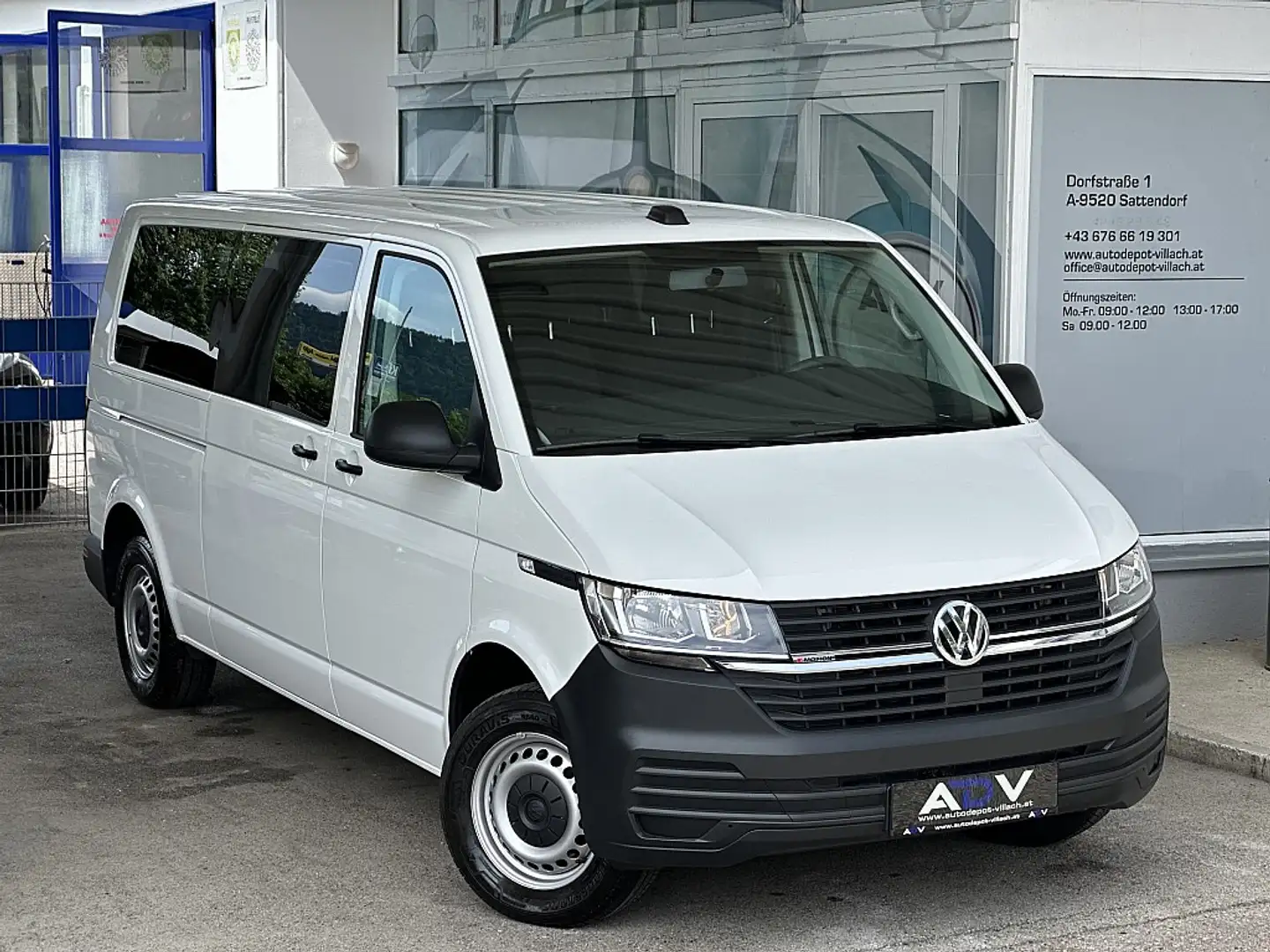 Volkswagen T6 Kombi LR 2,0 TDI 4Motion Weiß - 1