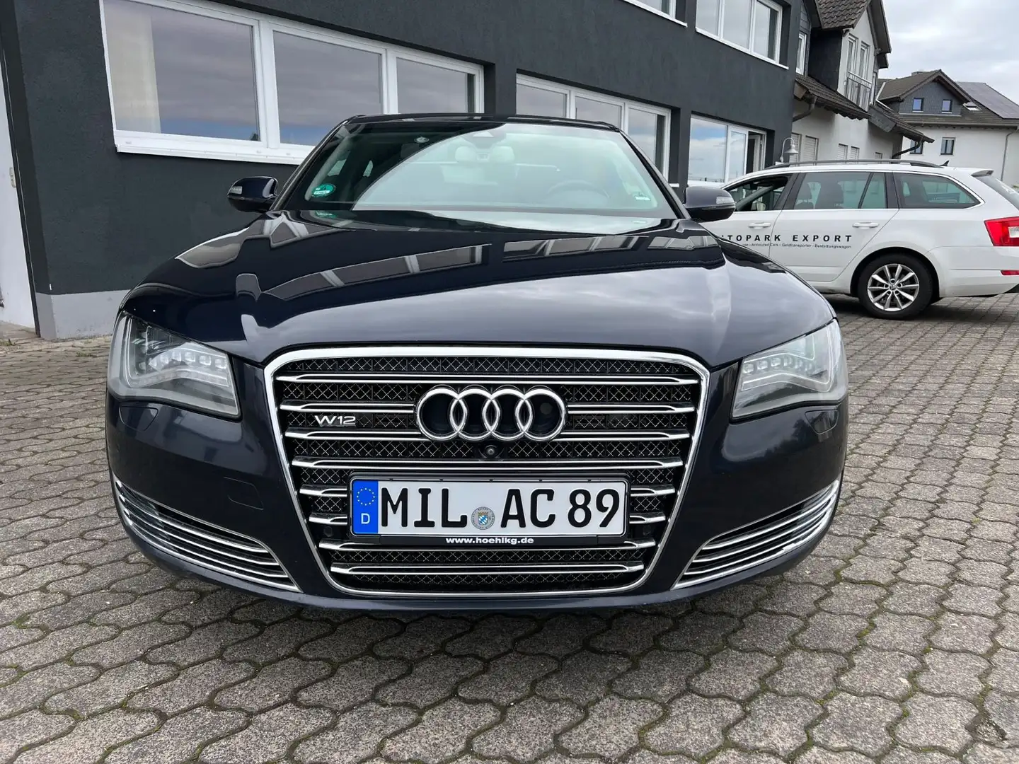 Audi A8 L W12 6.3 FSI*VR9/B7*WERKSPANZER*BLINDATA* Schwarz - 2