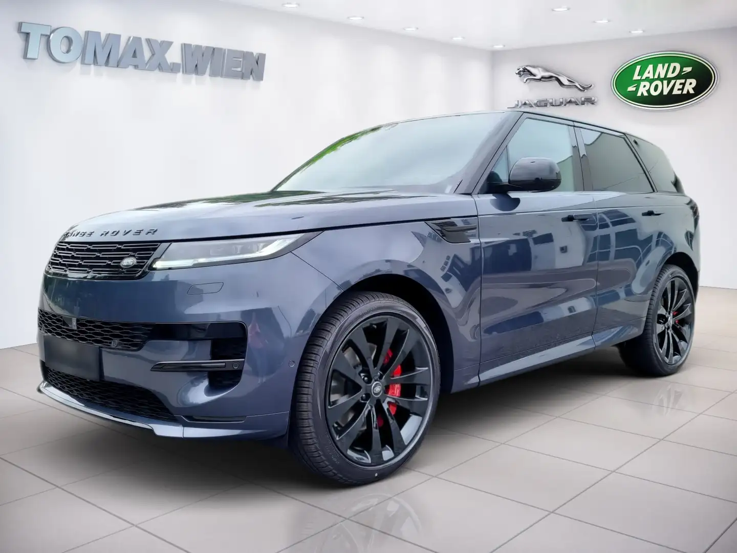 Land Rover Range Rover Sport 3,0 i6 D350 MHEV AWD Autobiography Aut. Blauw - 1
