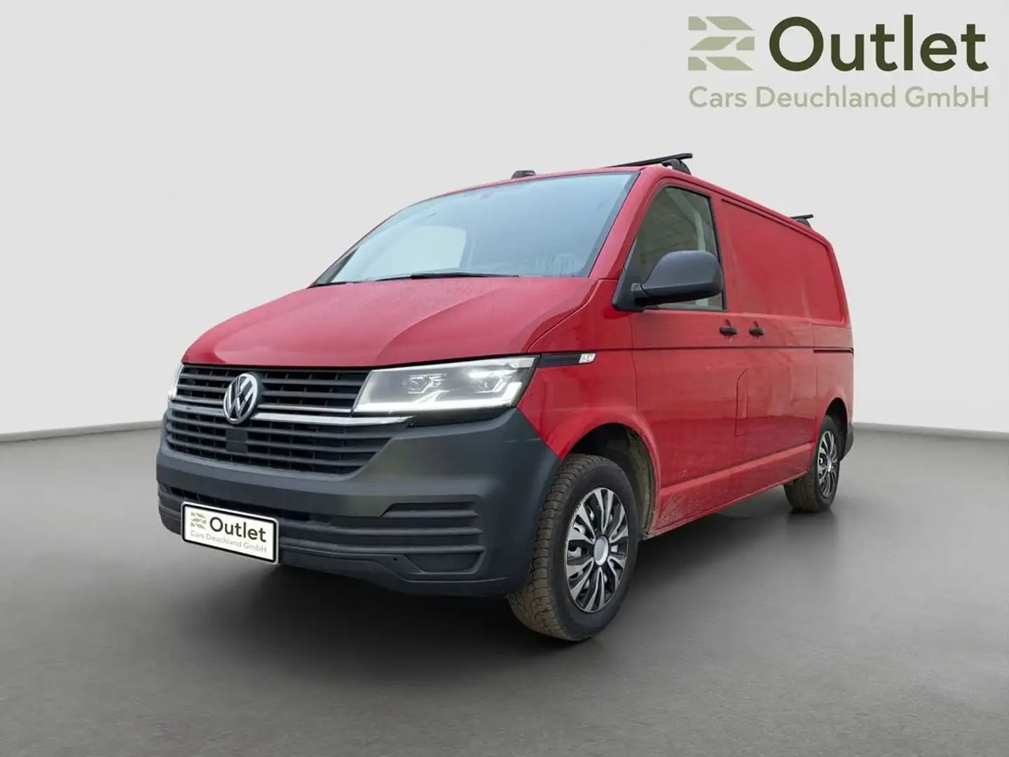 Volkswagen T6.1 Transporter Kasten 2.0 TDI DSG FWD 150PS Rood - 1