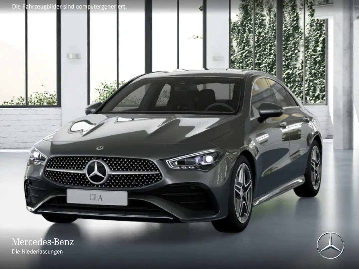 Mercedes-Benz CLA 200 AMG+360°+MULTIBEAM+TOTW+KEYLESS+7G Grau - 2
