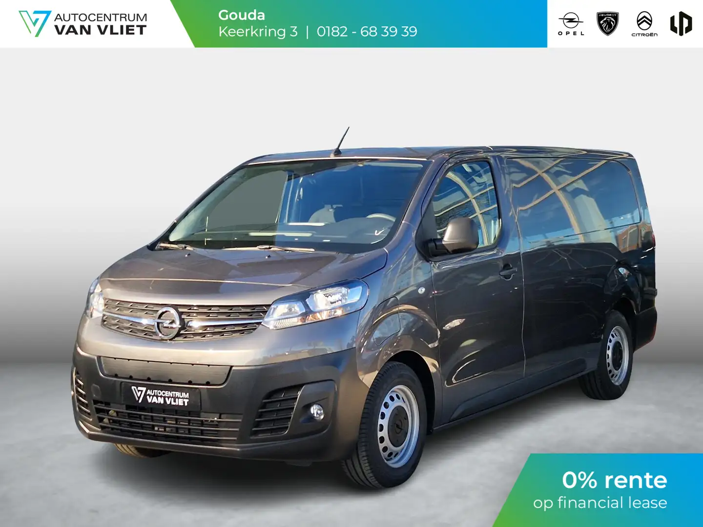 Opel Vivaro-e L3 75 kWh | 0% rente! Gri - 1
