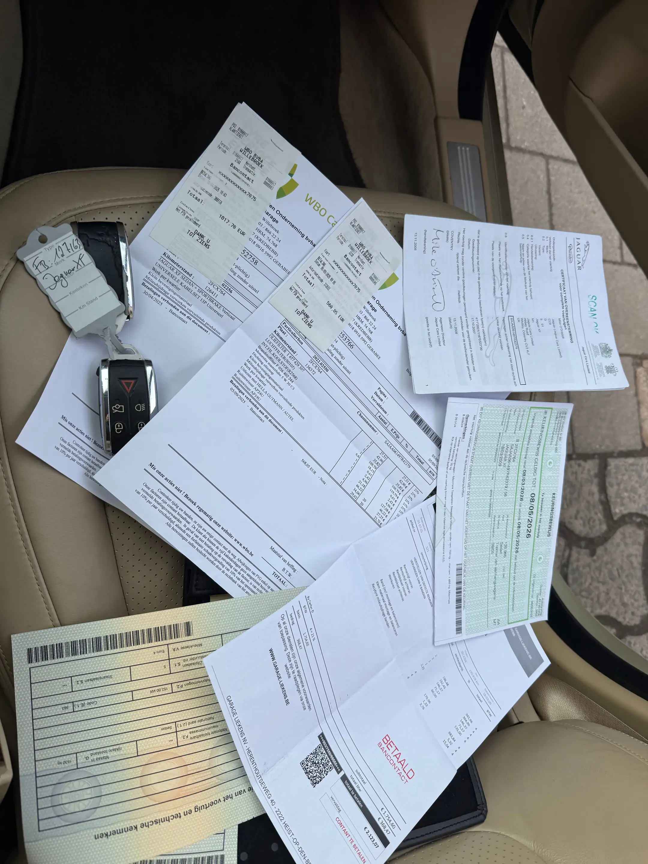 Jaguar XF XF 2.7 Turbo V6 Etat Neuve Carnet Facture 3000E — photo 11