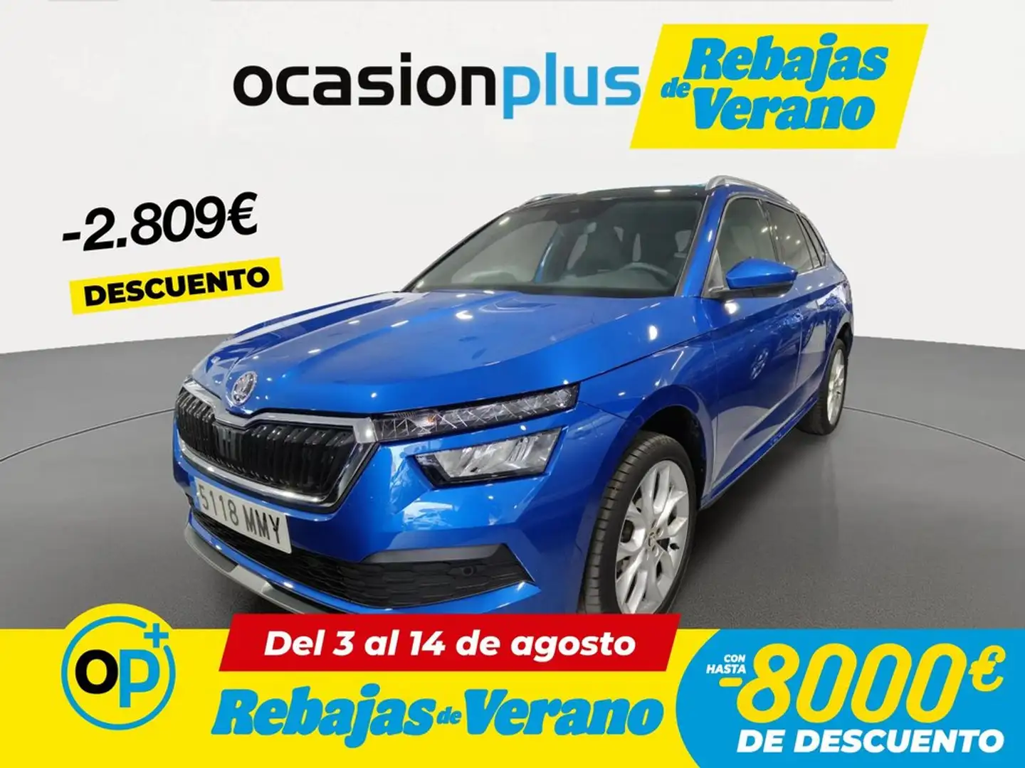 Skoda Kamiq 1.0 TSI Sport 81kW Azul - 1