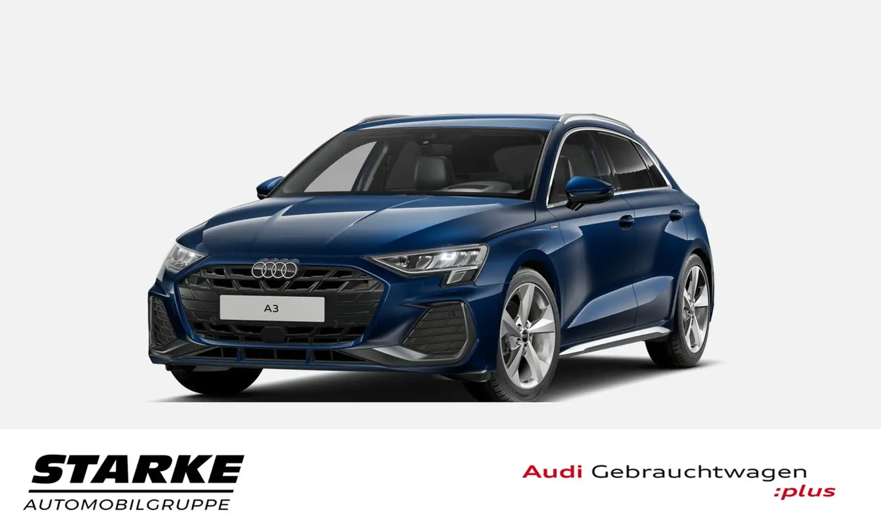Audi A3 Sportback 30 TFSI S tronic S line NaviPlus Lede... Blau - 2