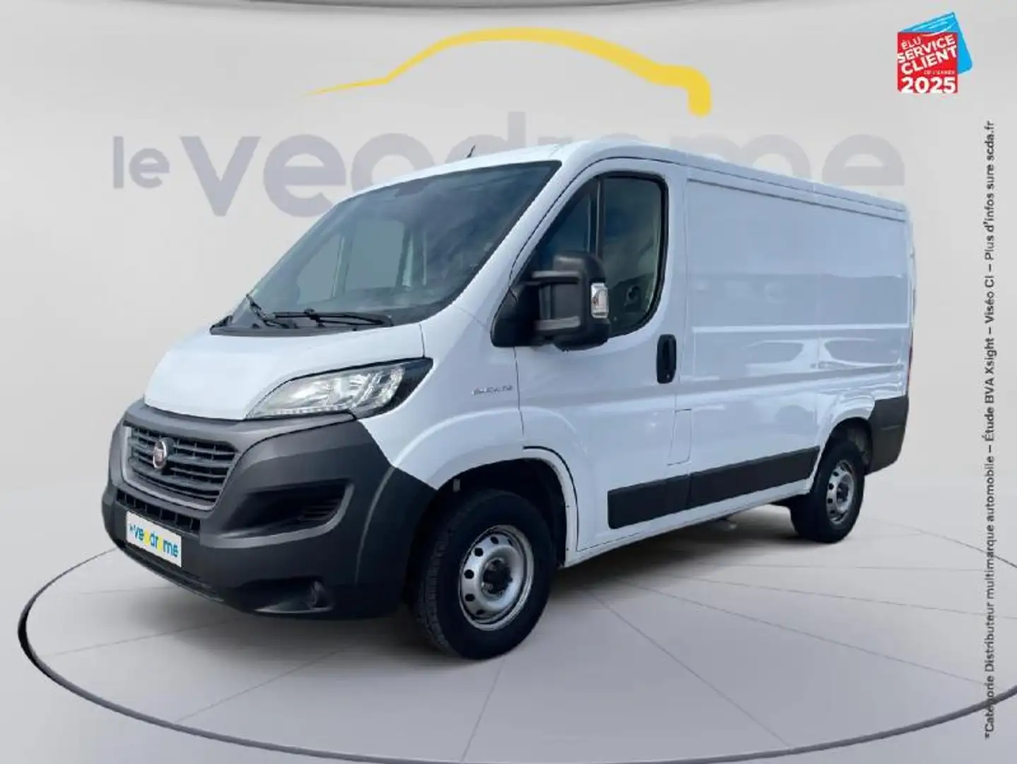 Fiat Ducato 3.0 CH1 2.3 Multijet 120ch Pro Lounge GPS Camera Blanc - 1