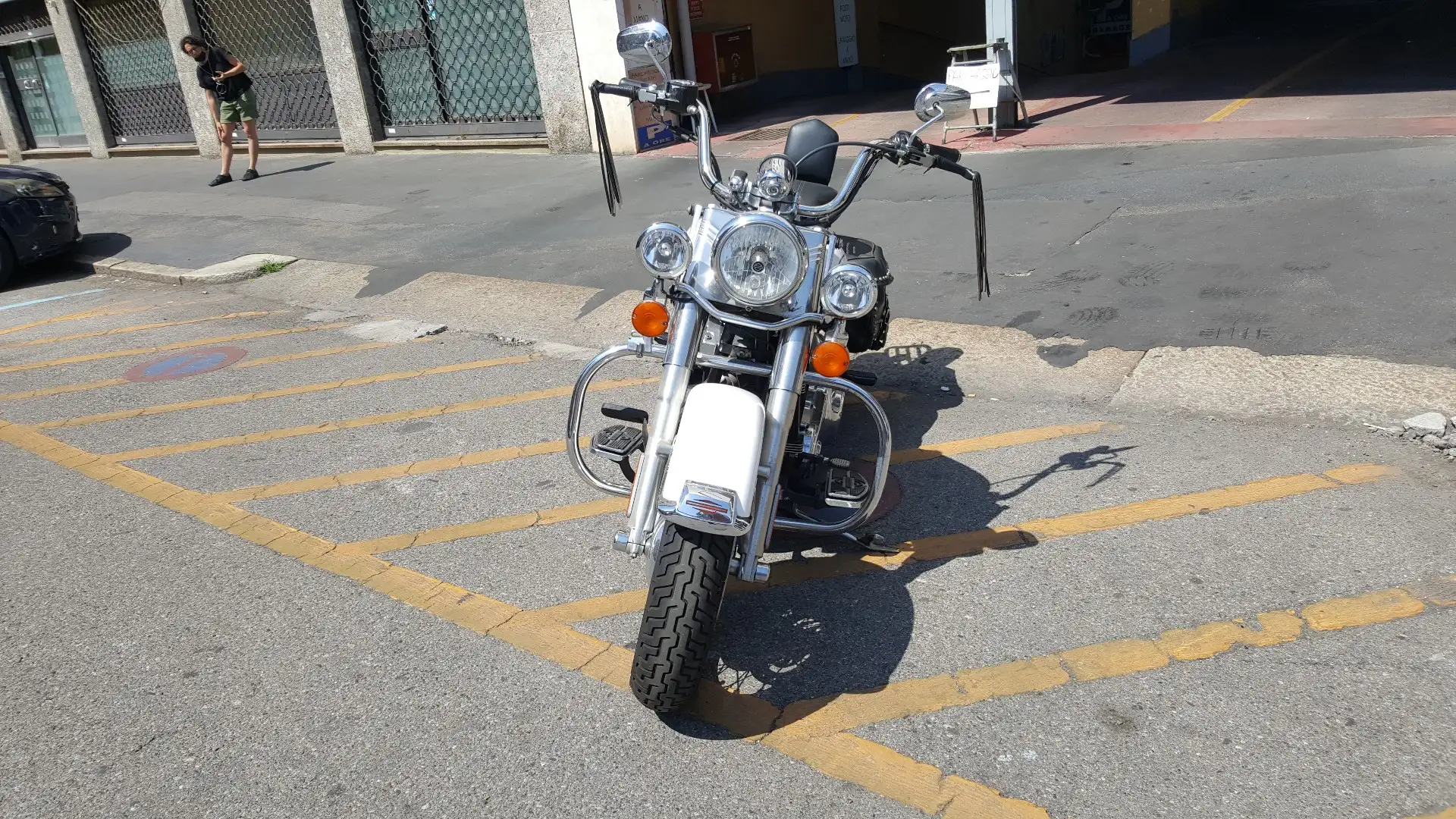 Harley-Davidson Heritage Softail Bianco - 2