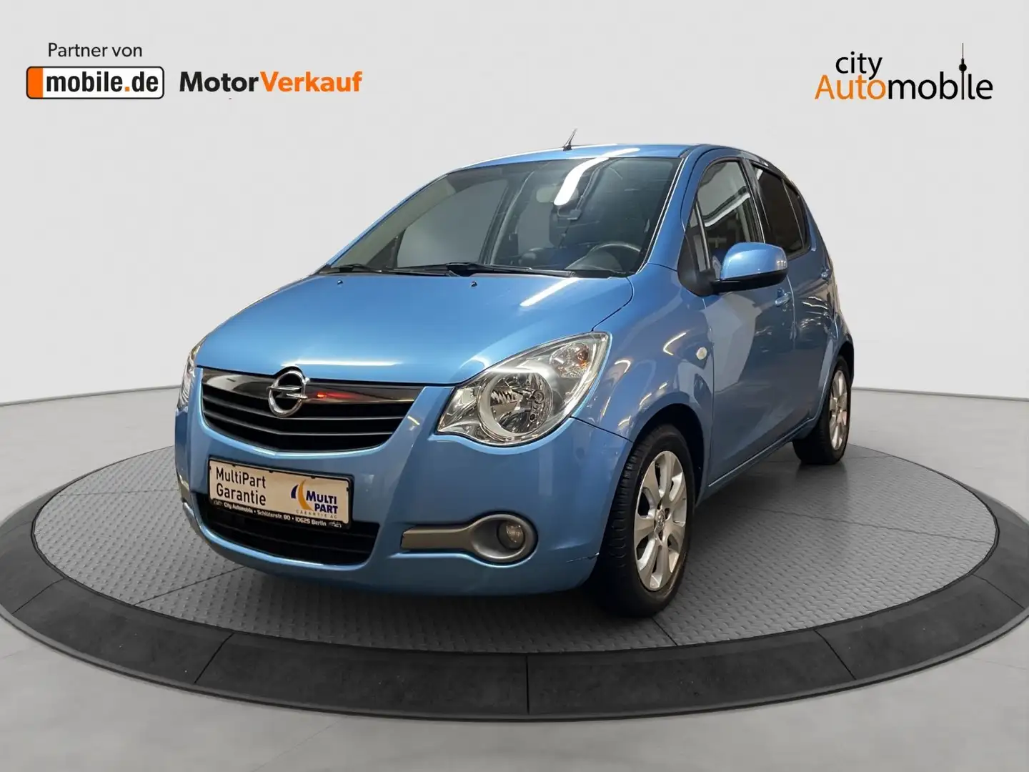 Opel Agila B Edition/Klimaanlage Blau - 1