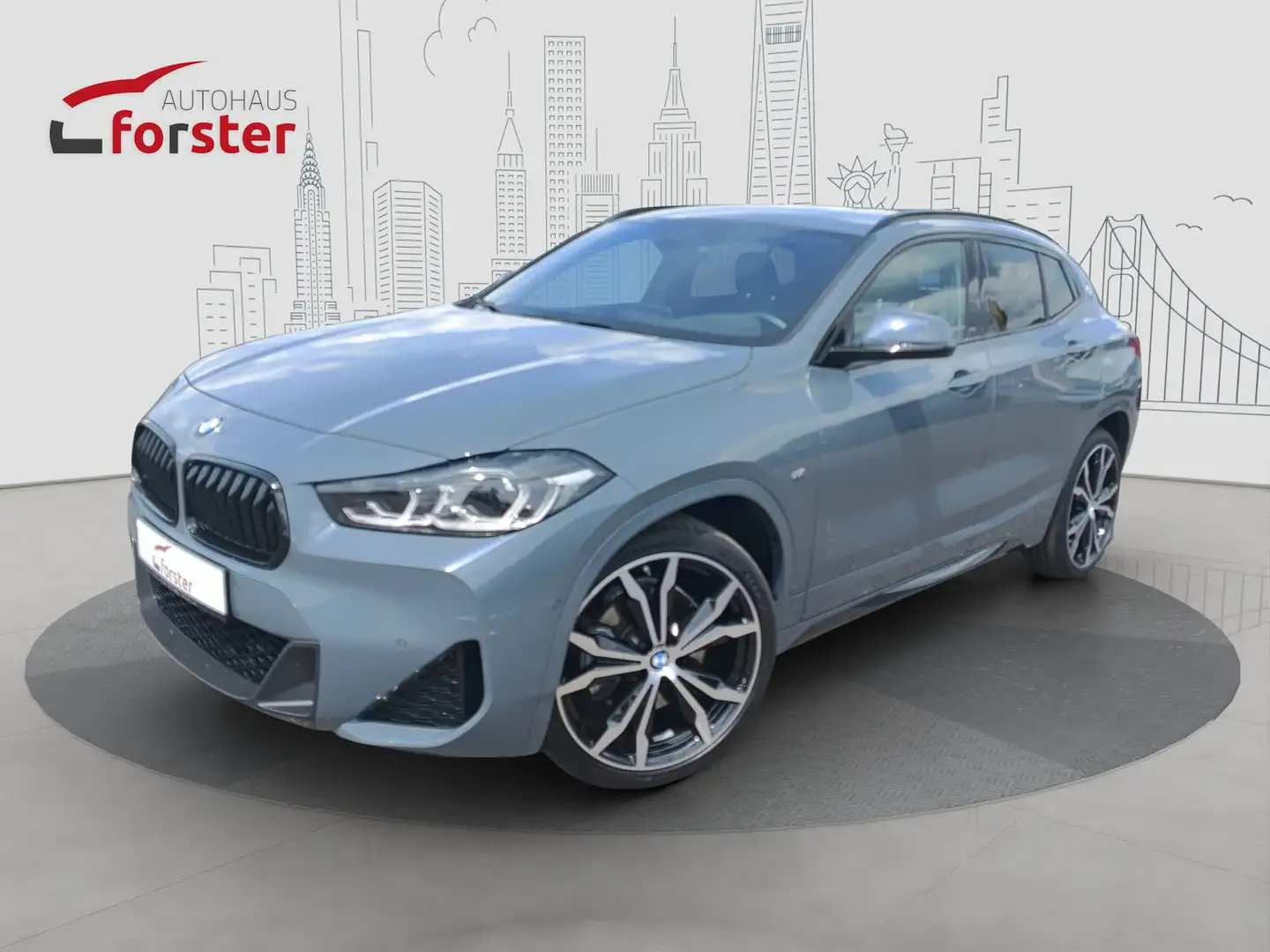 BMW X2 xDrive 20d M Sport AHK Kamera HeadUp Gris - 1