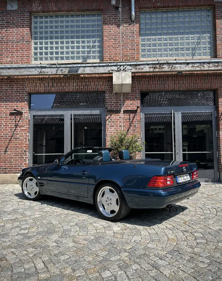 Mercedes-Benz SL 320 Designo, 1/15 weltweit, 87Tkm, 18" AMG R129 Nappal, foto 11
