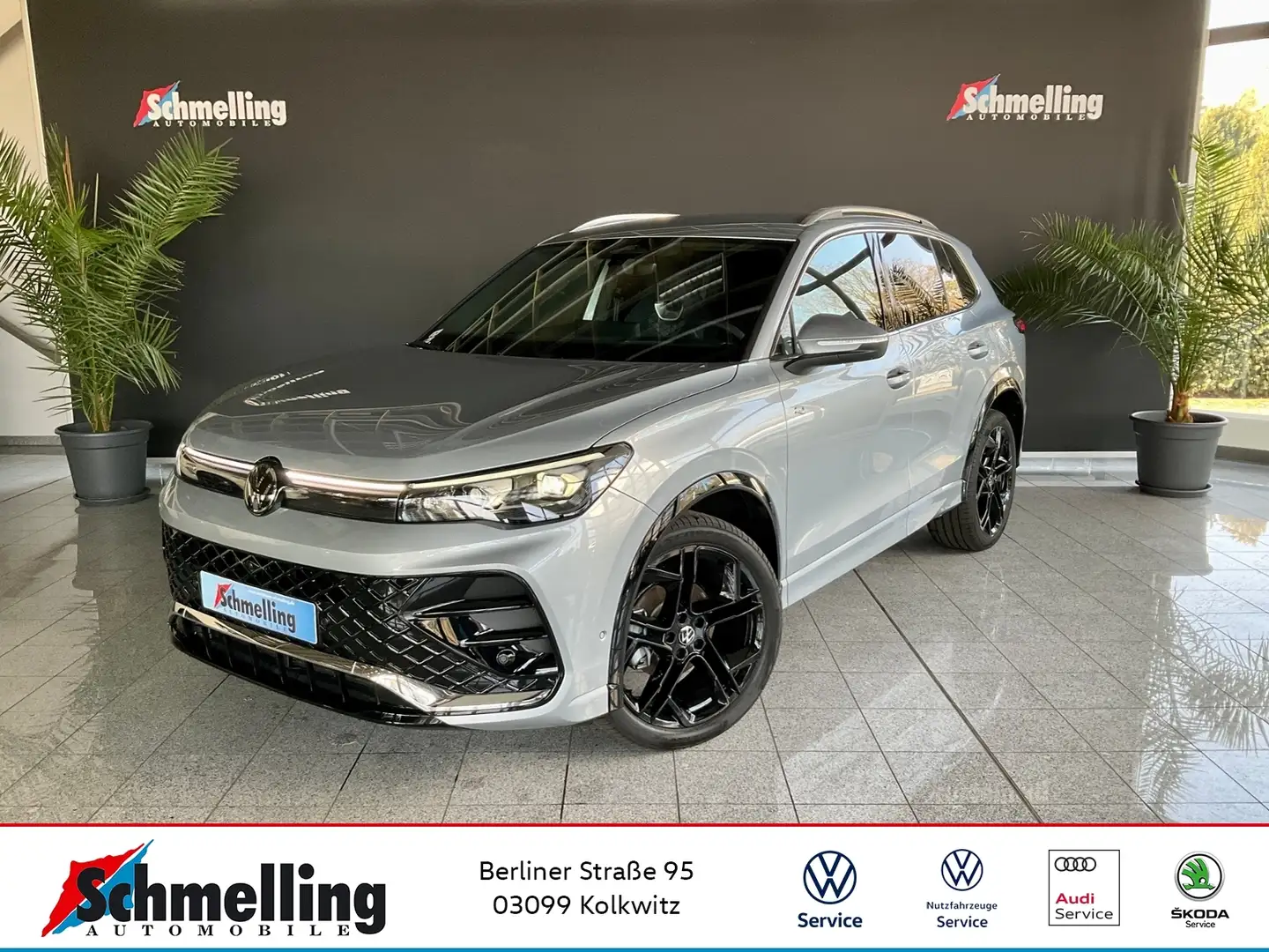 Volkswagen Tiguan 1.5 eTSI R-Line MATRIX NAVI DCC AHK Silber - 1